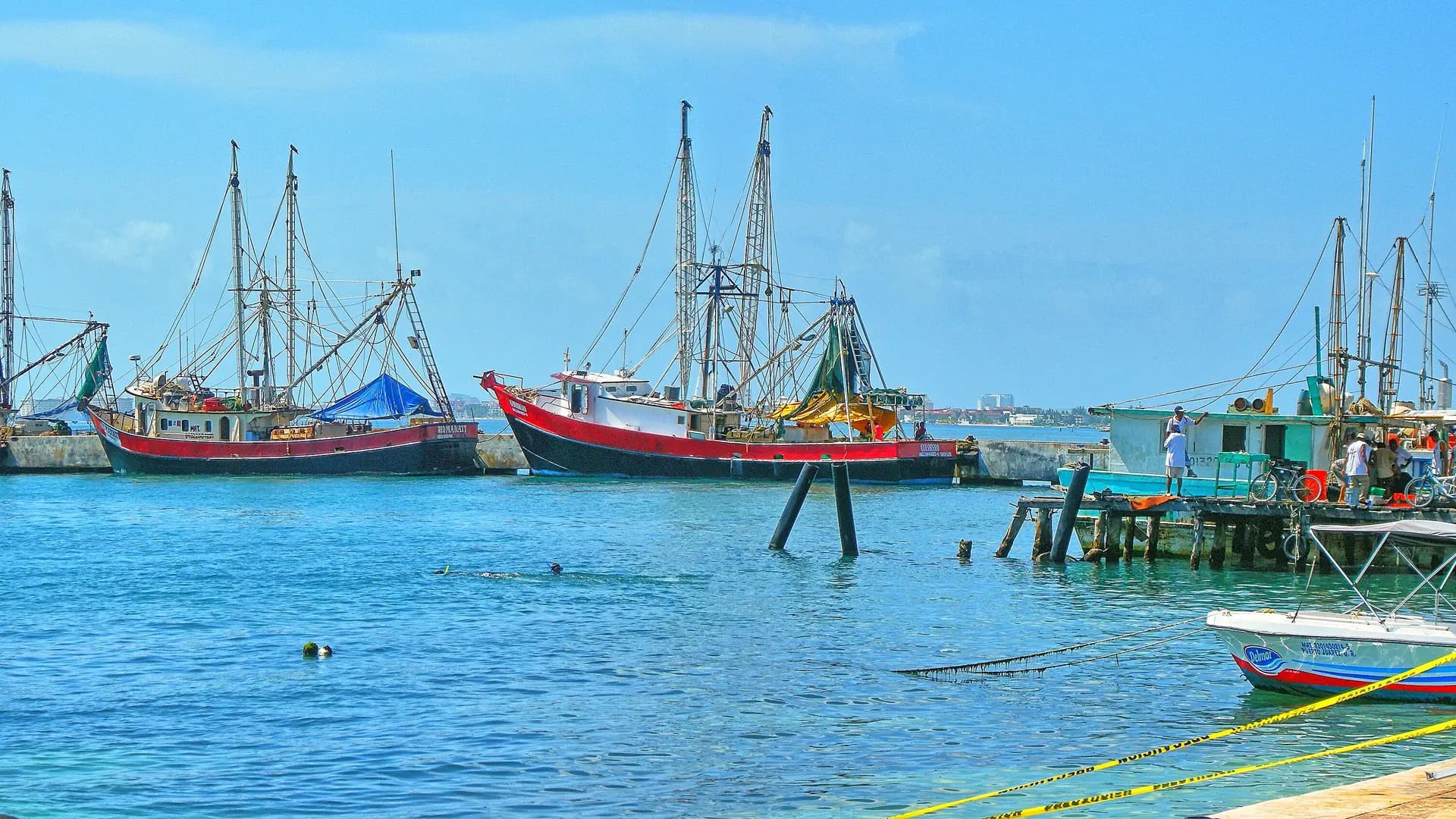 Water activities in Cancún