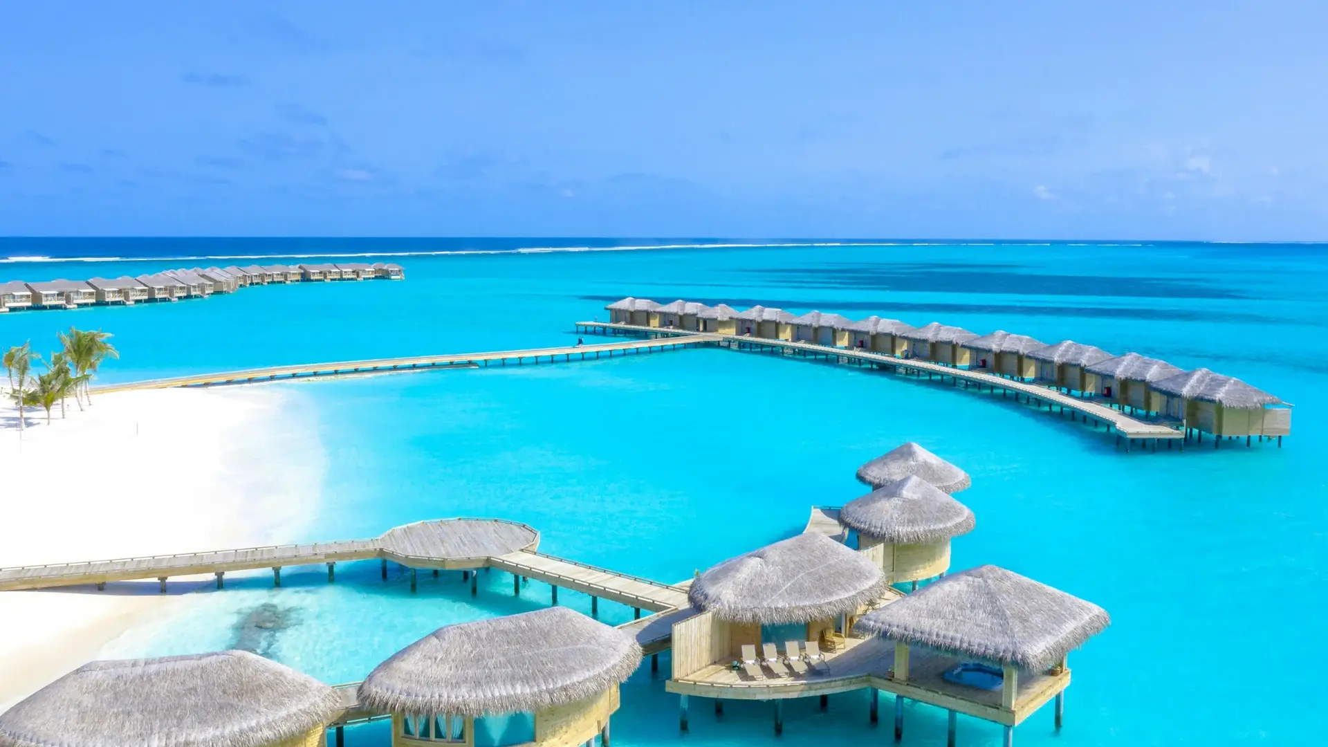Overwater Bungalows in Maldives
