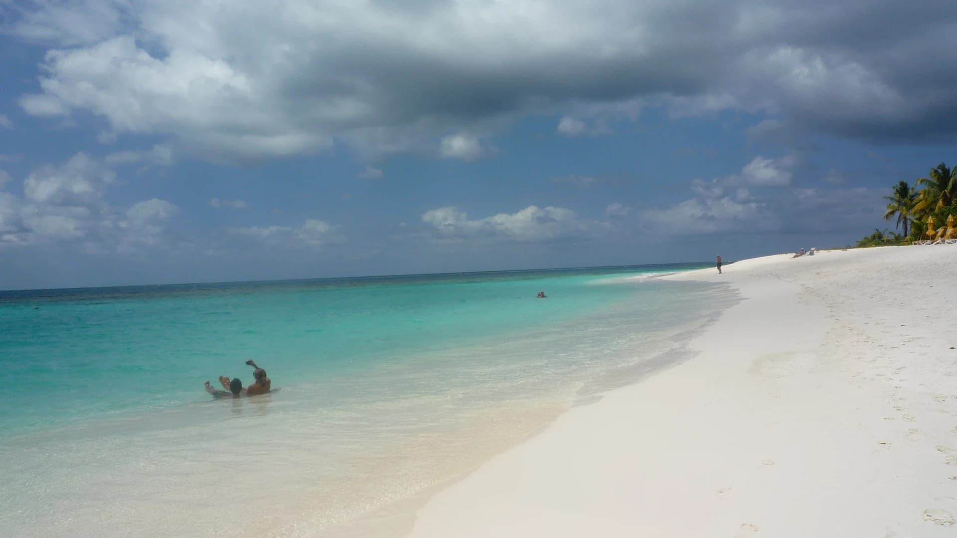 Turquoise water and white sand at Shoal Bay, Anguilla
