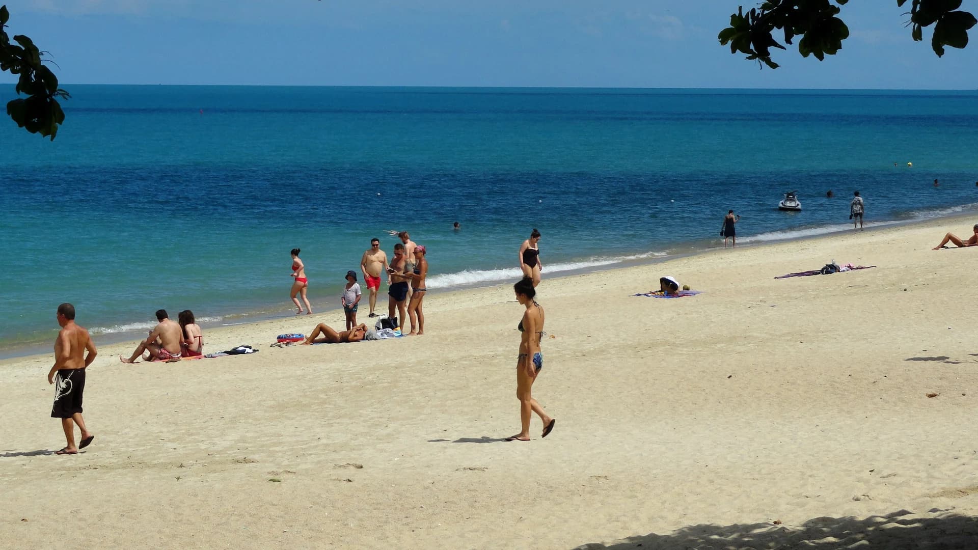 Lamai Beach on Koh Samui, Thailand